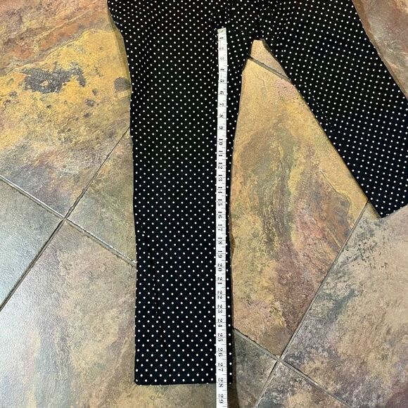 Lauren Ralph Lauren Polka Dot Pants Side Zip 10 - Picture 6 of 12